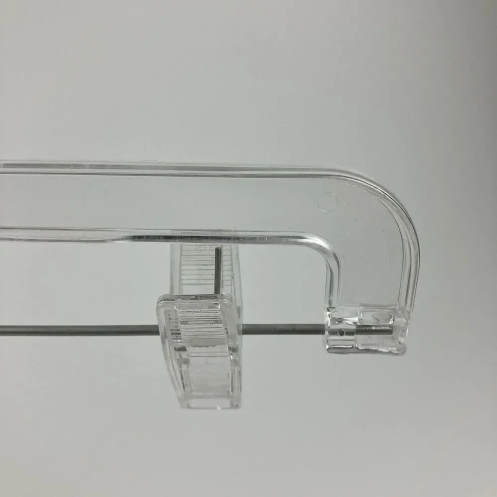 Kids Clear Plastic Pants Hangers 15